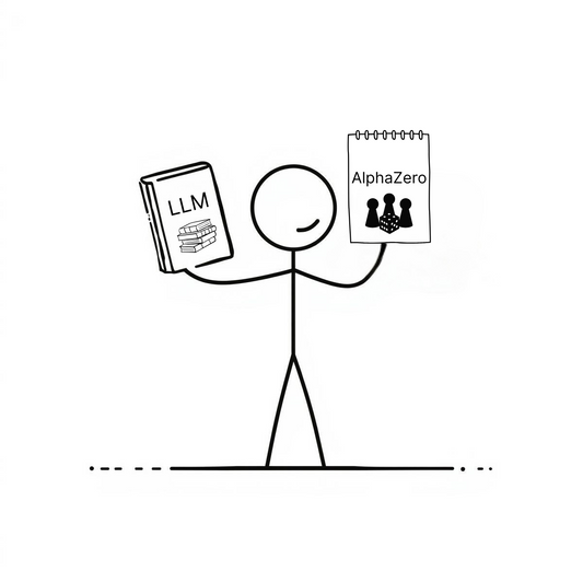 Discover the Truth: Large Language Models vs. AlphaZero Compared