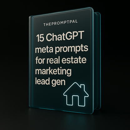 Mini Agency: Real Estate Lead Gen — 15 Meta Prompts